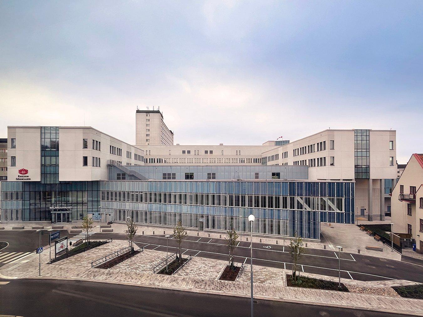 Mälar Hospital in Eskilstuna, Sweden. A new central hub for acute care.